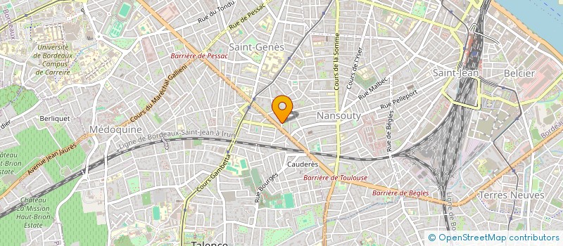 localisation de l'entreprise PIANEVILLA CONCEPT à BORDEAUX