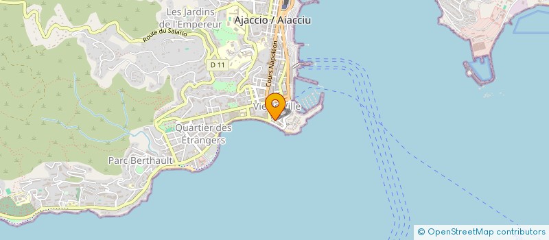 localisation de l'entreprise PIANICCIA à AJACCIO