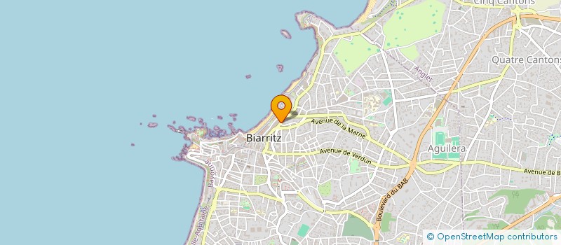 localisation de l'entreprise PIANISSIMO à BIARRITZ
