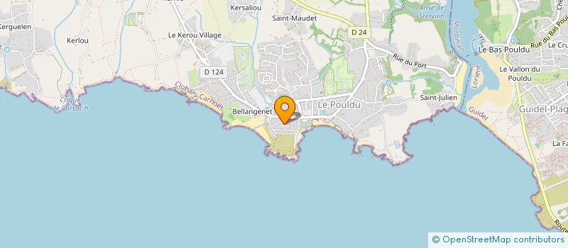 localisation de l'entreprise PIANKA LE BLOA à CLOHARS-CARNOET