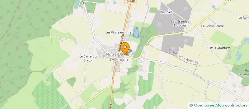 localisation de l'entreprise PIANO  TERRANJOU