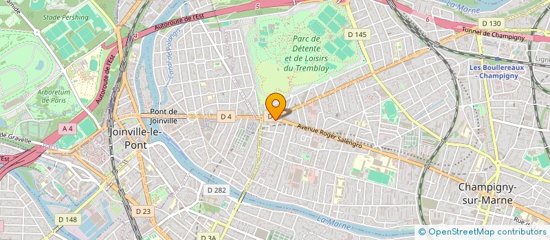 localisation de l'entreprise PIANO 94 à CHAMPIGNY-SUR-MARNE