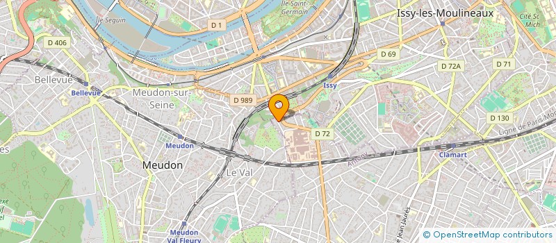 localisation de l'entreprise PIANO  CLAMART