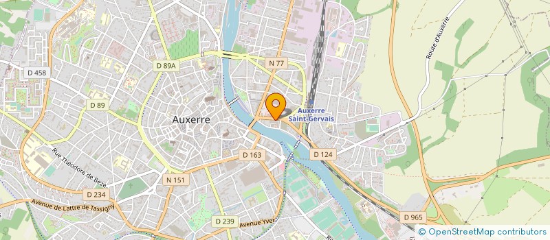 localisation de l'entreprise PIANO A AUXERRE à AUXERRE