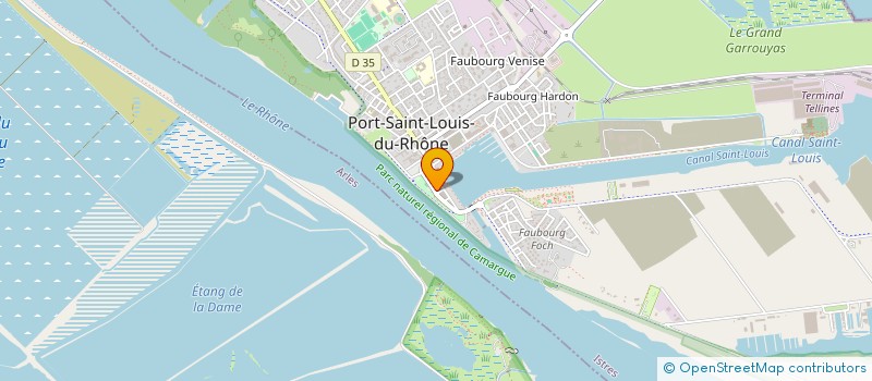 localisation de l'entreprise PIANO BAR LE PASSE PORT à PORT-SAINT-LOUIS-DU-RHONE