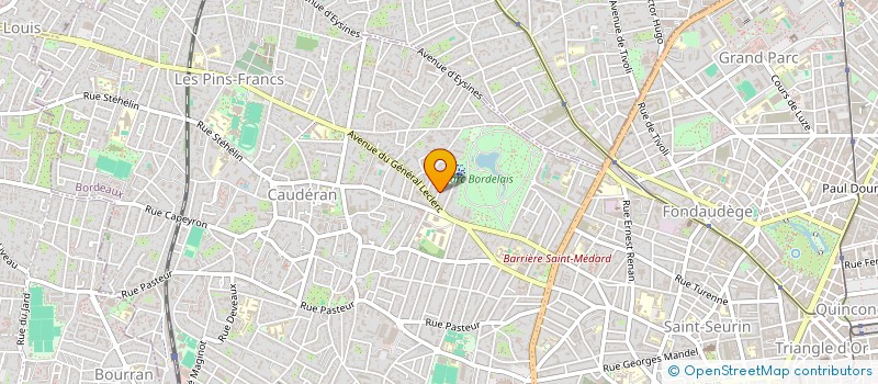 localisation de l'entreprise PIANO ET PLAISIRS ACOUSTIQUES  BORDEAUX