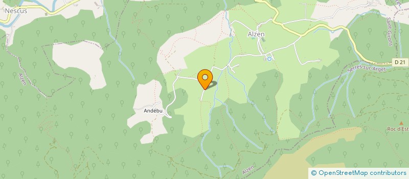 localisation de l'entreprise PIANO ET SANO à ALZEN