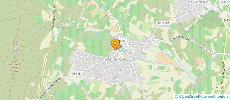 localisation de l'entreprise PIANO LOCATION à SAINT-DREZERY