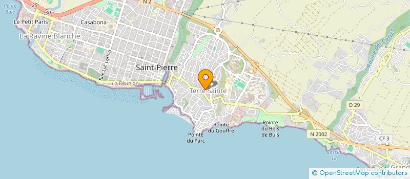 localisation de l'entreprise PIANO OUVERTURE à SAINT-PIERRE