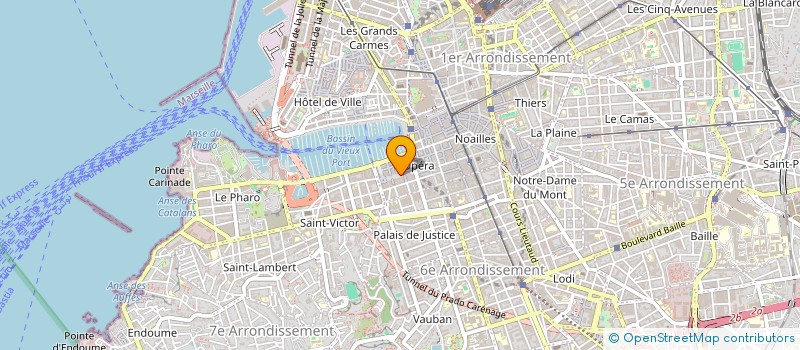localisation de l'entreprise PIANO-PIANO RESTAURANT'S ASSOC à MARSEILLE 1ER