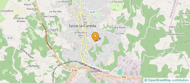 localisation de l'entreprise PIANO PLURIEL à SARLAT-LA-CANEDA