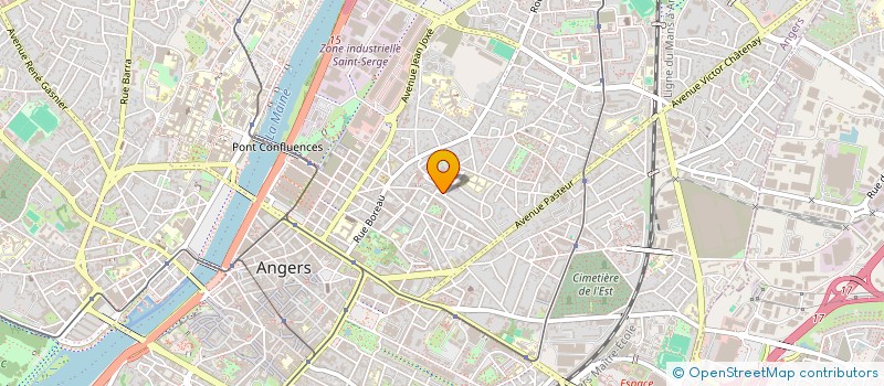 localisation de l'entreprise PIANO SANO à ANGERS