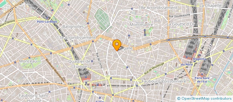 localisation de l'entreprise PIANO SHOW à PARIS