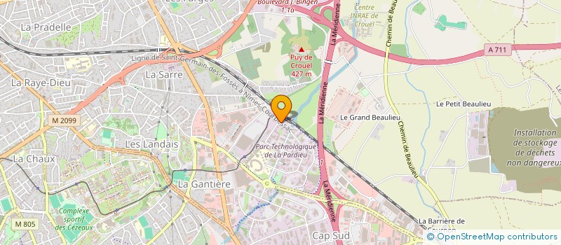 localisation de l'entreprise PIANOCIME  CLERMONT-FERRAND