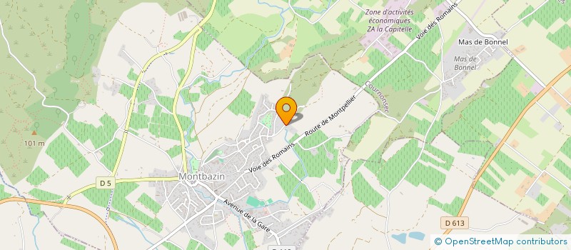 localisation de l'entreprise PIANOHEJU  MONTBAZIN