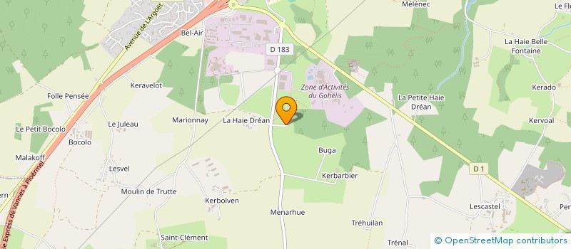 localisation de l'entreprise PIANOLFF à SAINT-NOLFF