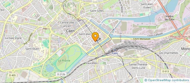 localisation de l'entreprise PIANOLOC'HEMANN à CAEN