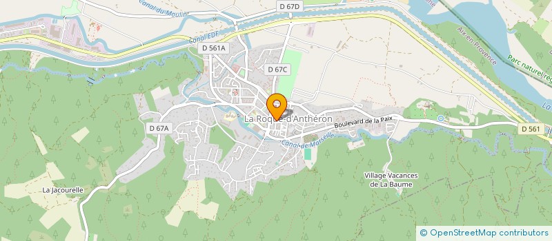 localisation de l'entreprise PIANOMOBIL  LA ROQUE-D'ANTHERON