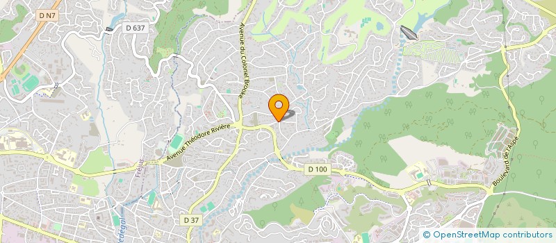 localisation de l'entreprise PIANOS BARUTH  SAINT-RAPHAEL