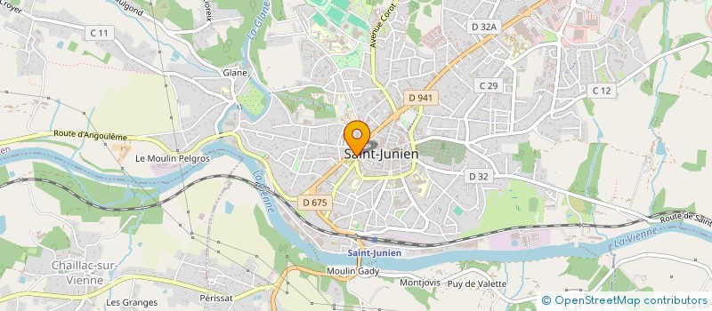 localisation de l'entreprise PIANOS BREUIL  SAINT-JUNIEN