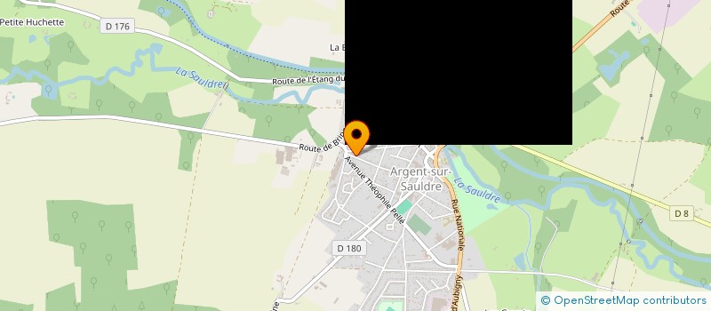 localisation de l'entreprise PIANOS FREDERIC PLESSIS  ARGENT-SUR-SAULDRE