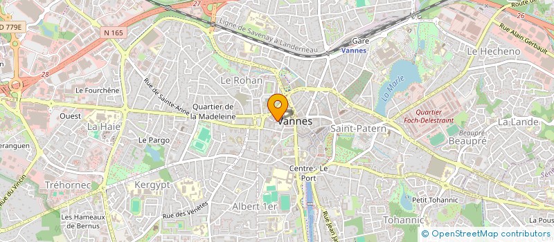 localisation de l'entreprise PIANOS JACQUET  VANNES
