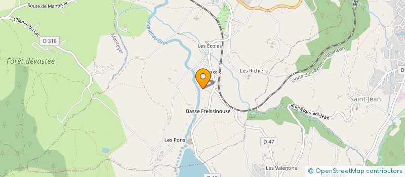 localisation de l'entreprise PIANOS RIVOAL  SIGOYER