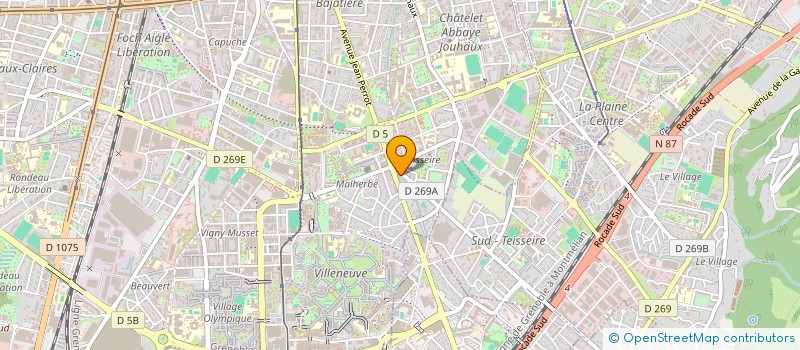 localisation de l'entreprise PIANTINO-ONA à GRENOBLE