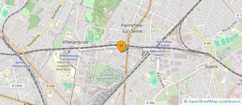 localisation de l'entreprise PIAO à PIERREFITTE-SUR-SEINE