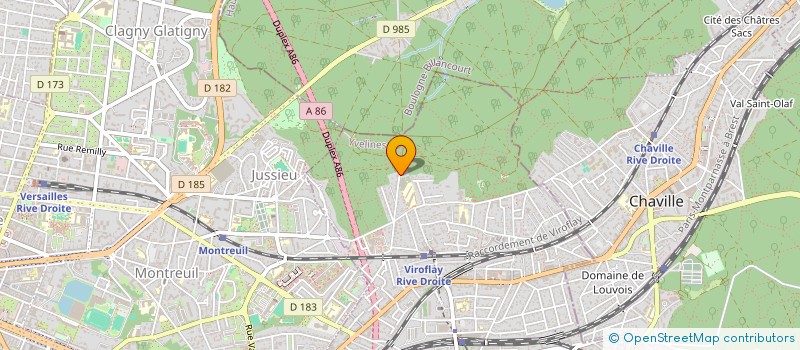 localisation de l'entreprise PIAPADAMA  VIROFLAY