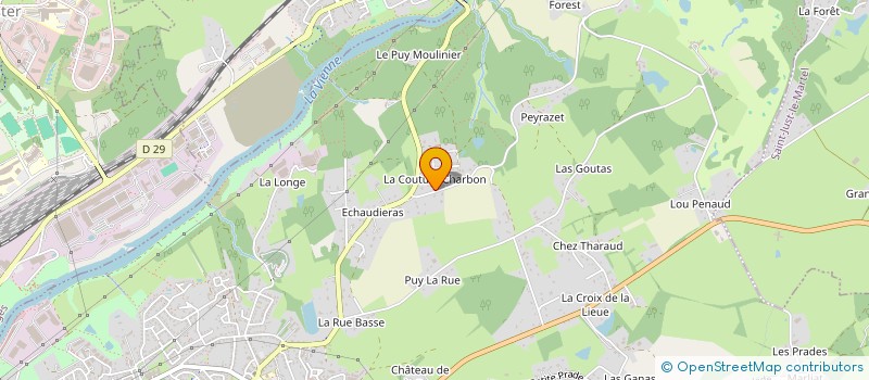 localisation de l'entreprise PIARMA à PANAZOL