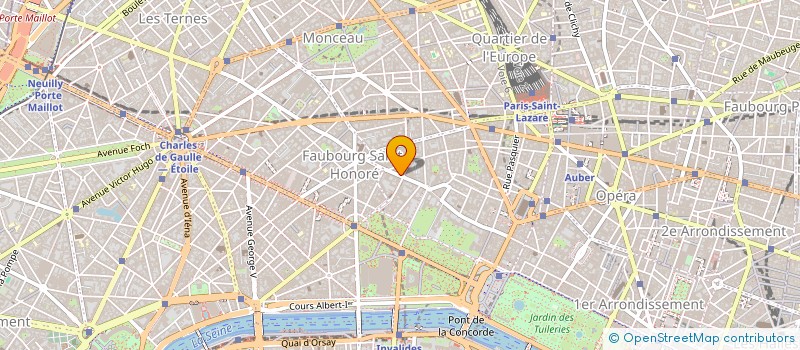 localisation de l'entreprise PIASA HOLDING  PARIS
