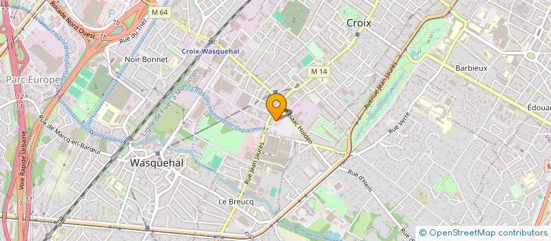 localisation de l'entreprise PIASECKI DUPLOUY IMMO à CROIX