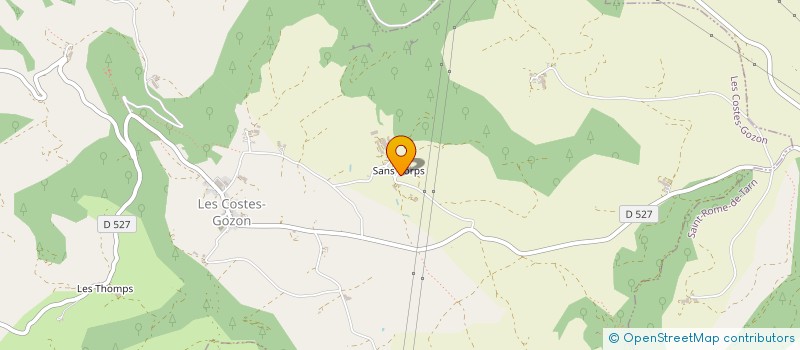 localisation de l'entreprise PIASSOU  LES COSTES GOZON