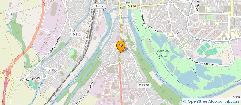 localisation de l'entreprise PIATEK CAMILLE à NANTEUIL-LES-MEAUX