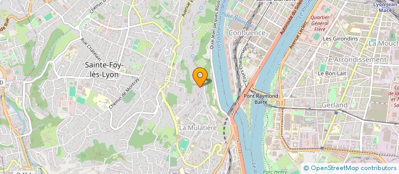 localisation de l'entreprise PIATINVEST  SAINTE-FOY-LES-LYON