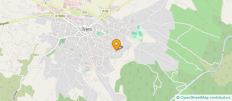 localisation de l'entreprise PIATRIMOINE à TRETS