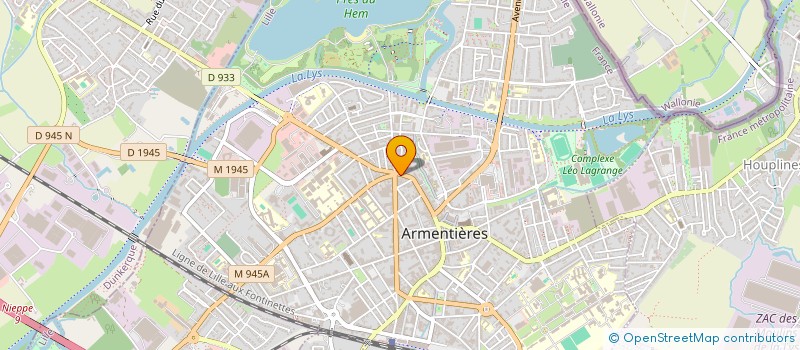 localisation de l'entreprise PIATTO DI PASTA à ARMENTIERES