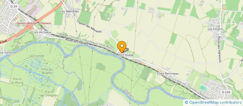 localisation de l'entreprise PIAUD RENOVATION  CHANIERS