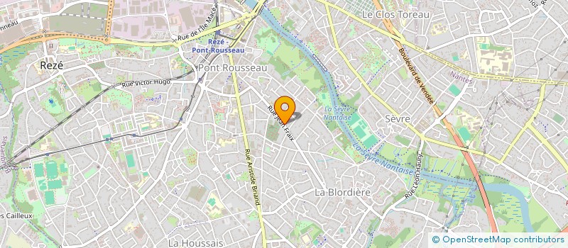 localisation de l'entreprise PIAUMAMA  REZE