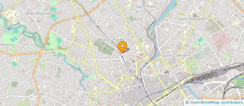 localisation de l'entreprise PIAVINO HAUTS PAVES à NANTES