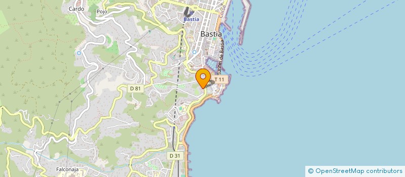 localisation de l'entreprise PIAZZA D'ARMA à BASTIA