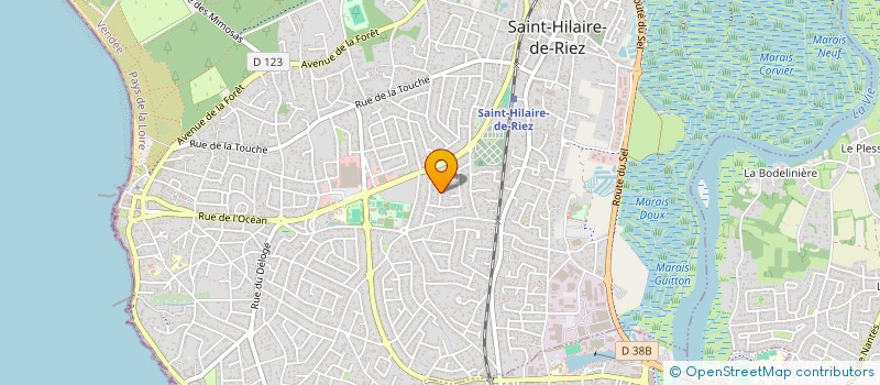 localisation de l'entreprise PIB à SAINT-HILAIRE-DE-RIEZ