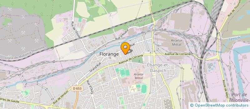 localisation de l'entreprise PIB  FLORANGE