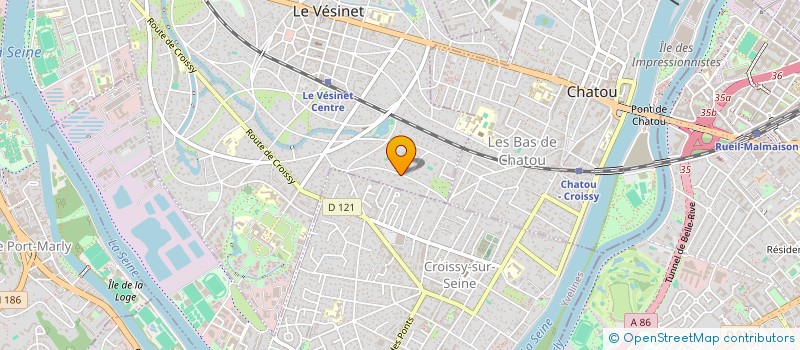 localisation de l'entreprise PIB CONSEIL  LE VESINET