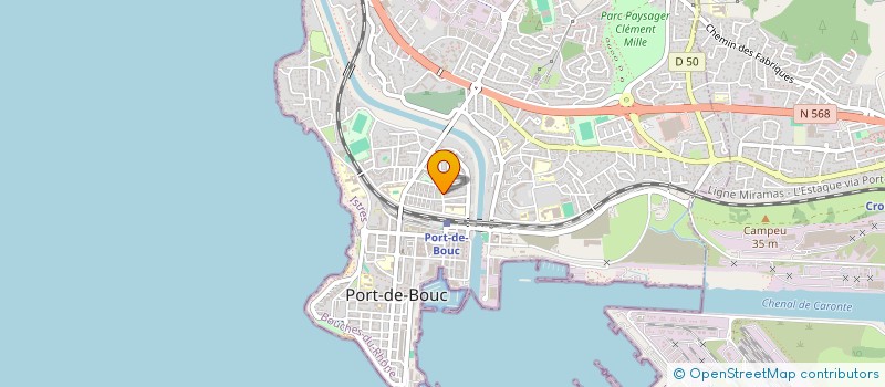 localisation de l'entreprise PIB INTERNATIONAL à PORT-DE-BOUC