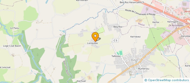 localisation de l'entreprise PIB-TECH à BAYE