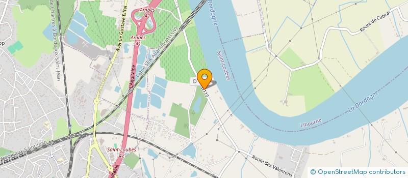 localisation de l'entreprise PIBALE  SAINT-LOUBES