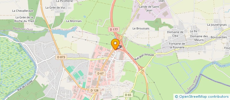 localisation de l'entreprise PIBAU à REDON