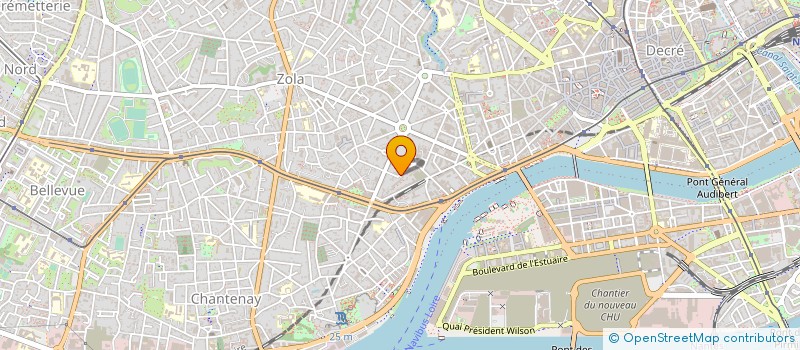 localisation de l'entreprise PIBOT ET COMPAGNIE à NANTES